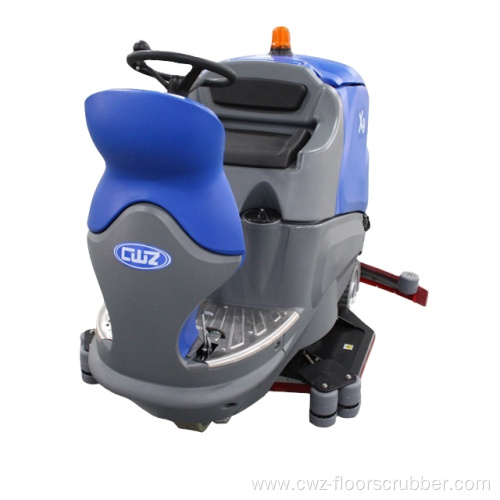 CE approved floor cleaning ride on floor scrubber